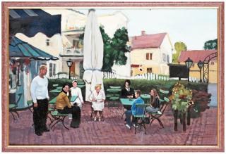 Fruls Tilpo - At the café