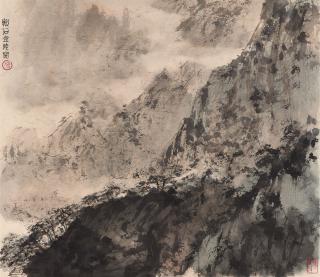 Fu Baoshi - Landscape of Jinling