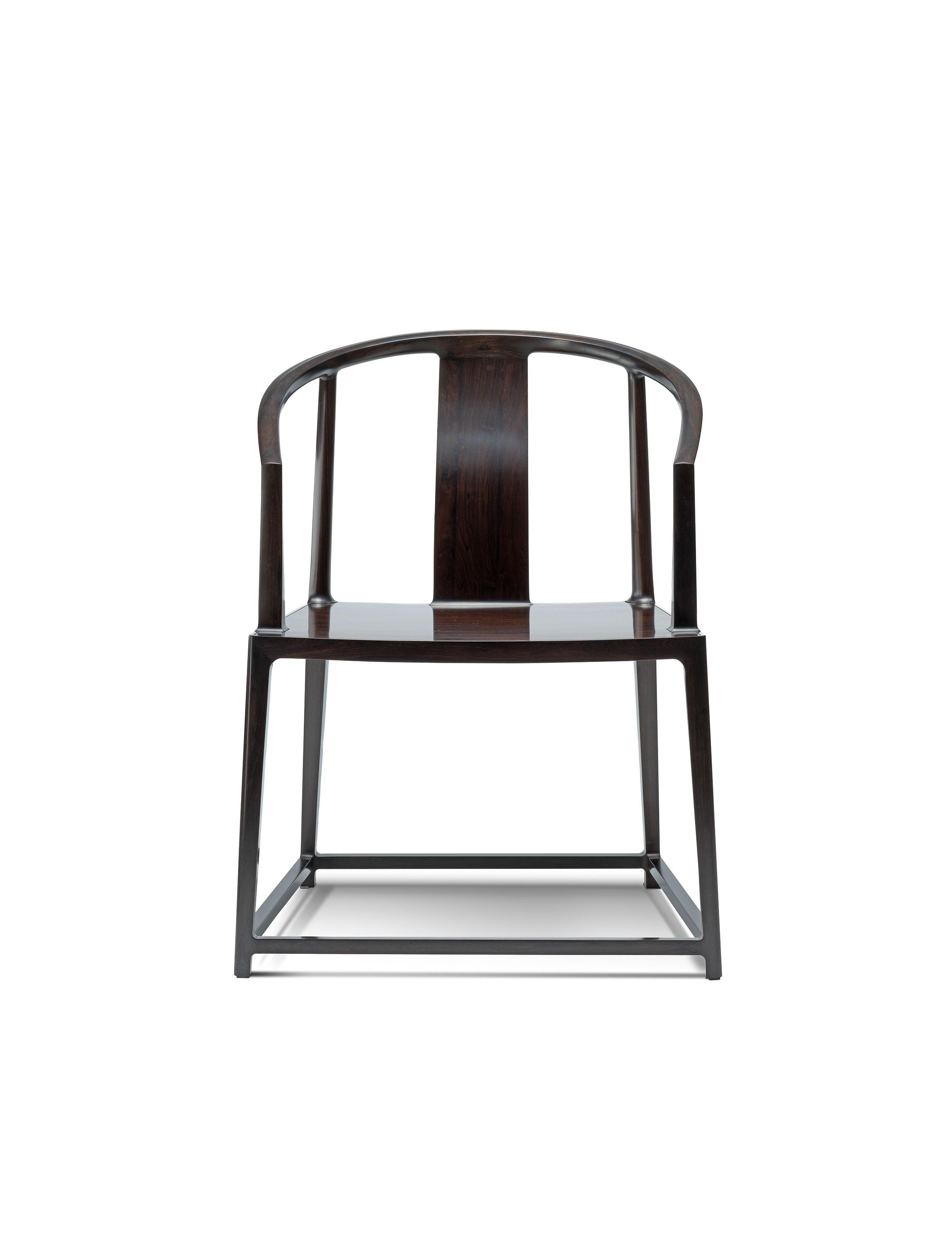 Fu Junmin - A HORSESHOE-BACK ARMCHAIR, QUANYI