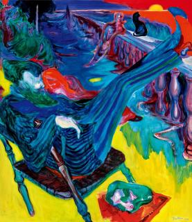 Fu Rao - Balcony II(Painted in 2021)