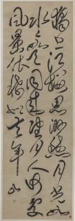 Fu Shan - Calligraphy in Cursive Script