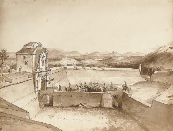 G.F. Sargent - Cavalry in the Vorta De Esquina