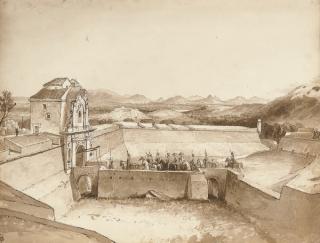 G.F. Sargent - Cavalry in the Vorta De Esquina