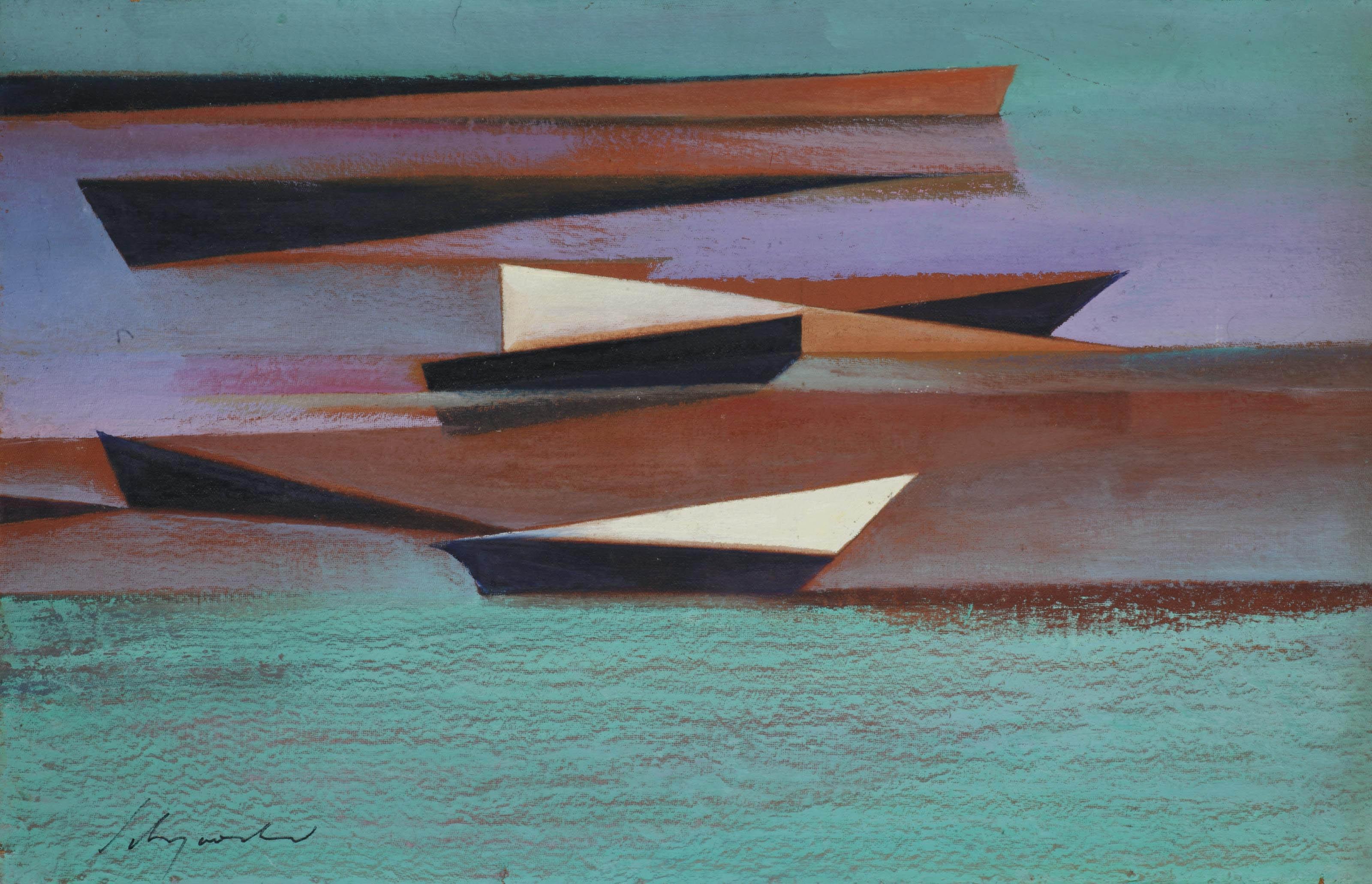 G.M. Solegaonkar - Untitled