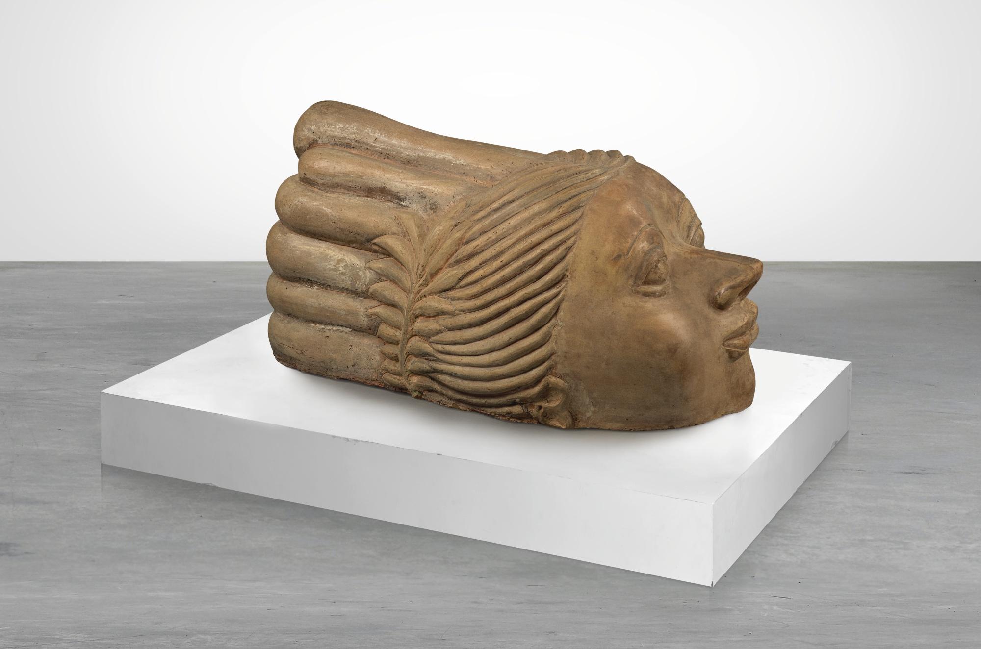 G. Ravinder Reddy - Untitled (Head Of A Woman)