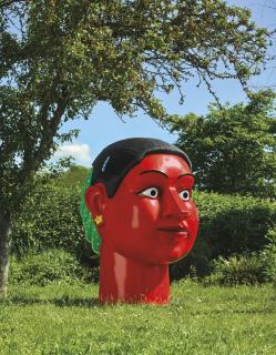 G. Ravinder Reddy - Untitled (Red Head)