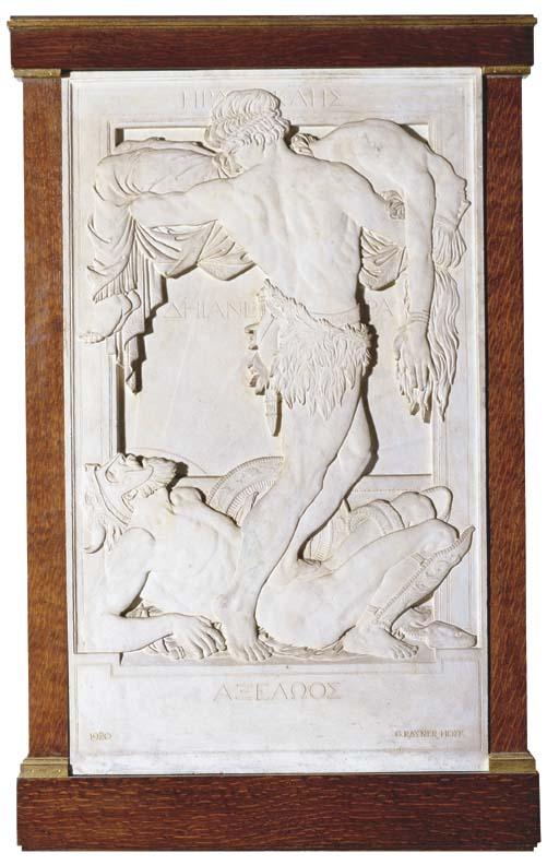 G Rayner Hoff - Hercules triumphant over Achelous
