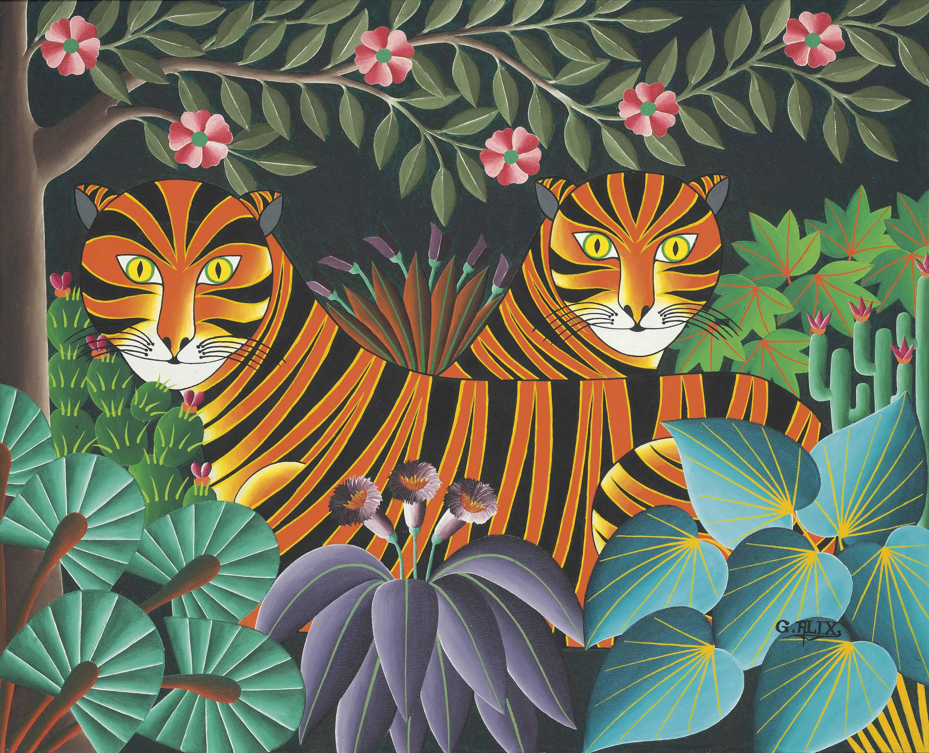 Gabriel Alix - Les tigres