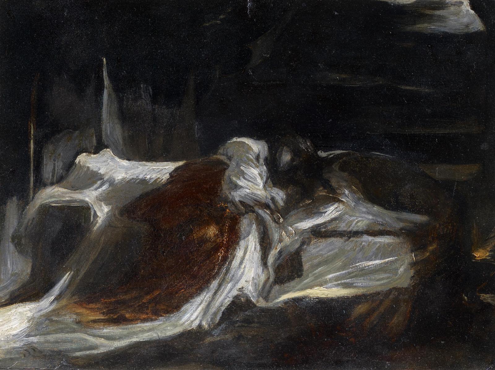 Gabriel Cornelius von Max - Die trauernde Isolde