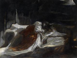 Gabriel Cornelius von Max - Die trauernde Isolde