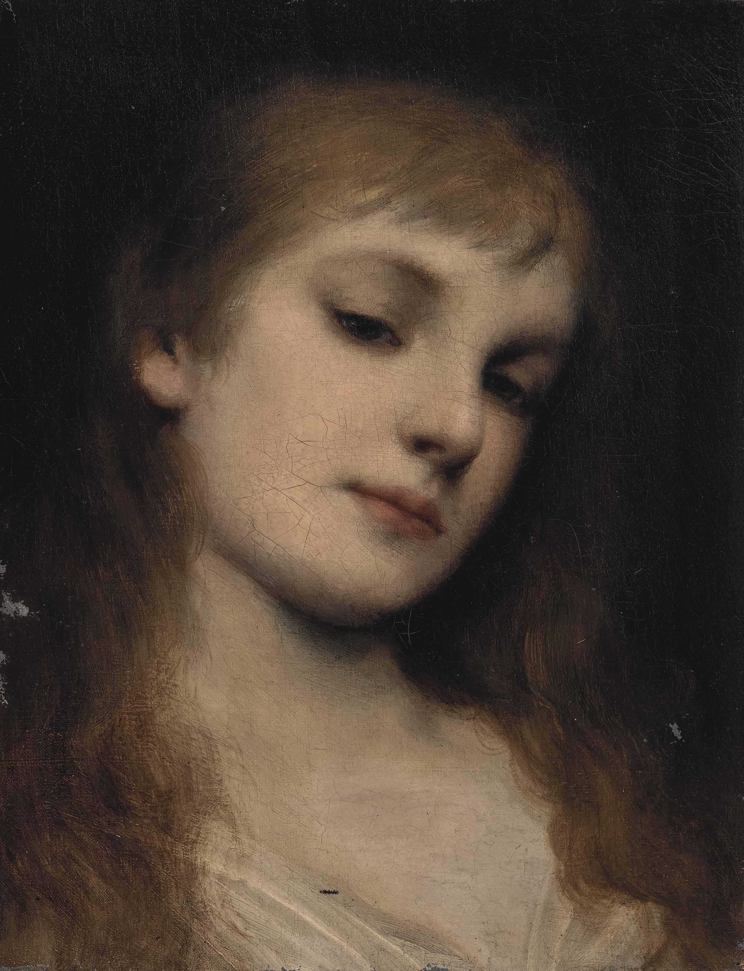 Gabriel Cornelius Von Max - Lost in thought