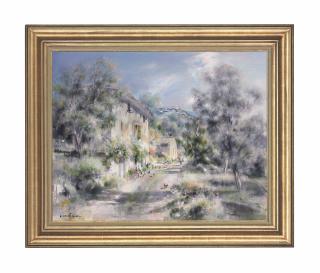 Gabriel Deschamps - Campagne De Grasse: Le Village De Cabris