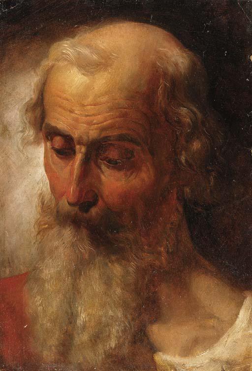 Gabriel-François Doyen - Head of a bearded old man