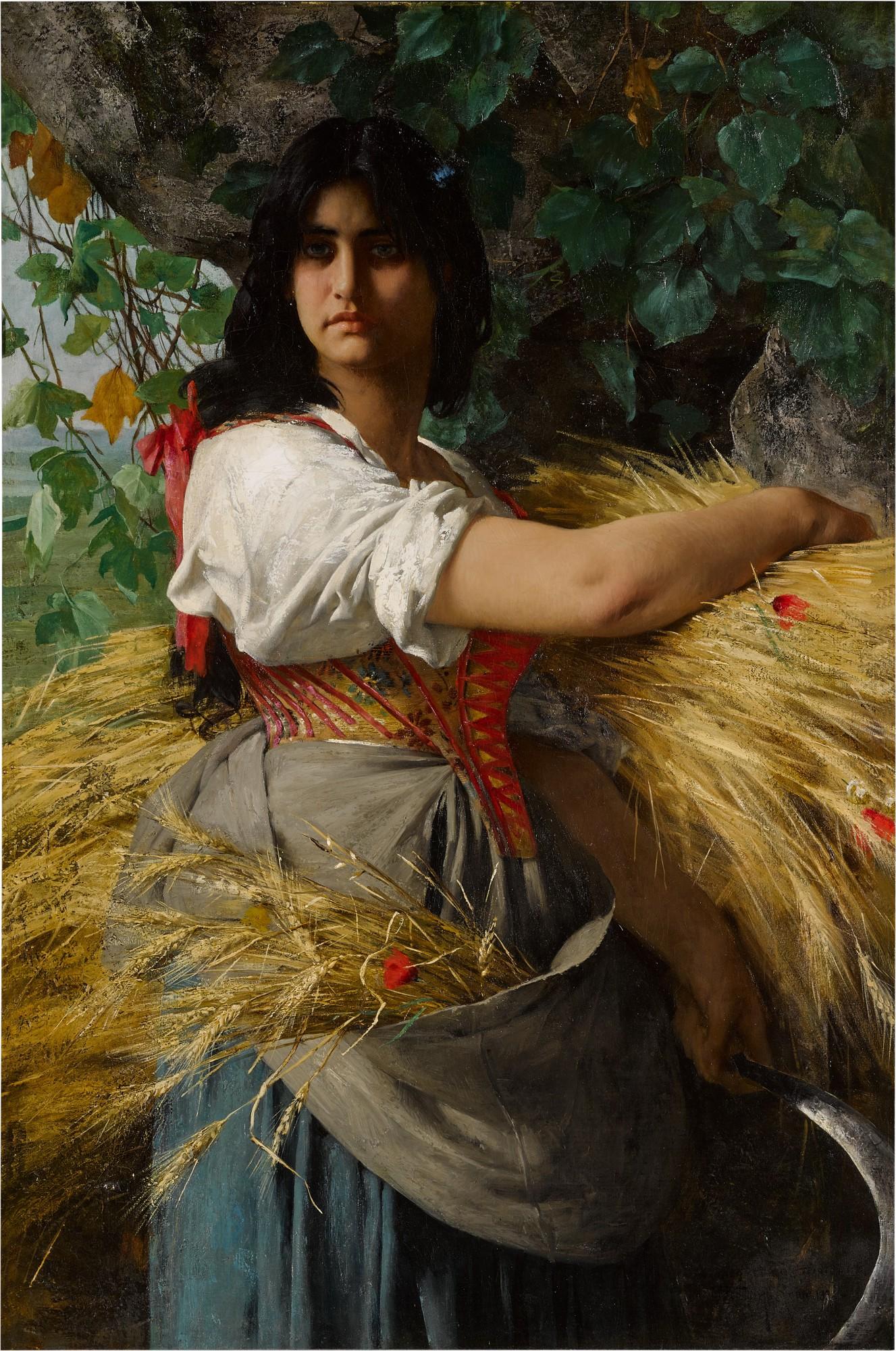 Gabriel-Joseph-Marie-Augustin Ferrier - The Gleaner