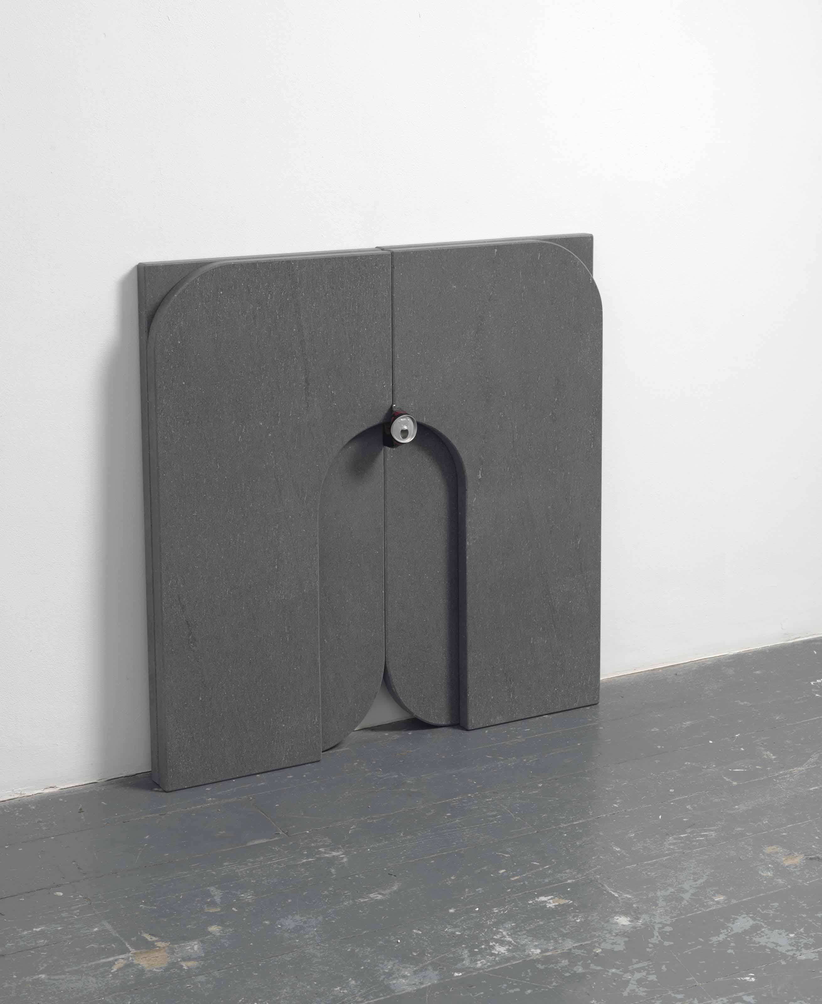 Gabriel Kuri - Untitled (One Point Nude, Grey)