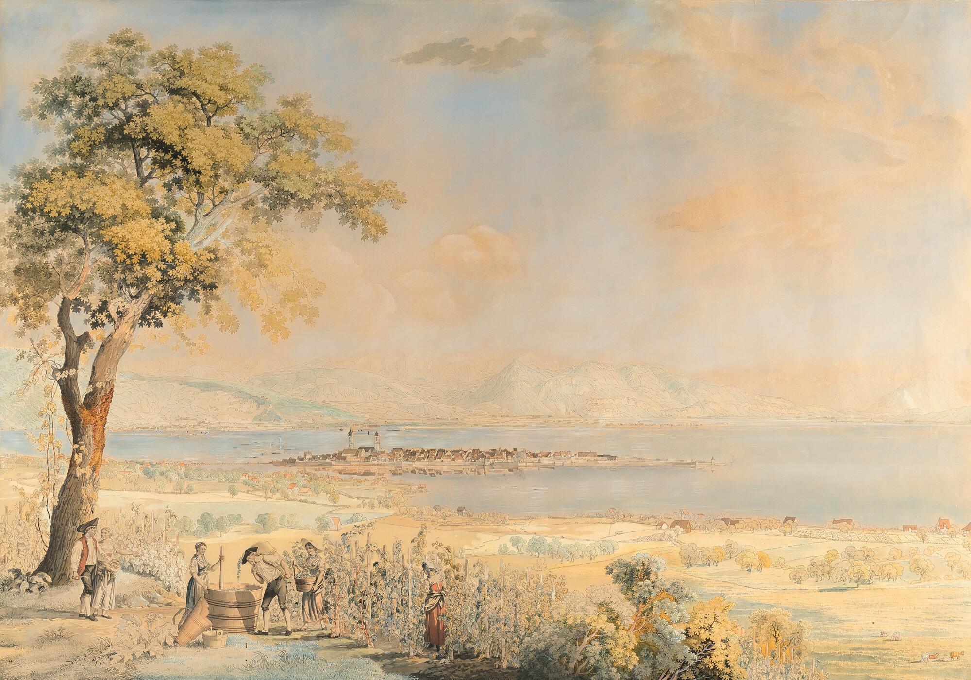 Gabriel Lory d. J. - Ansicht von Lindau