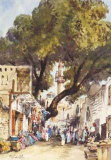 Gabriele Carelli - A Moroccan Bazaar