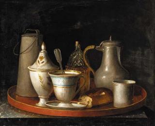 Gabriele-Germain Joncherie - The breakfast tray