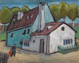 Gabriele Münter - Alt-Münchner Herbergen (Hostels of Old Munich)