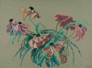 Gabriele Münter - Anemonen.