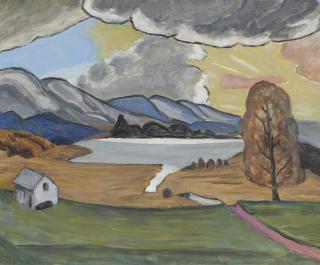 Gabriele Münter - Der graue See