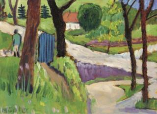 Gabriele Münter - Gartentoerl