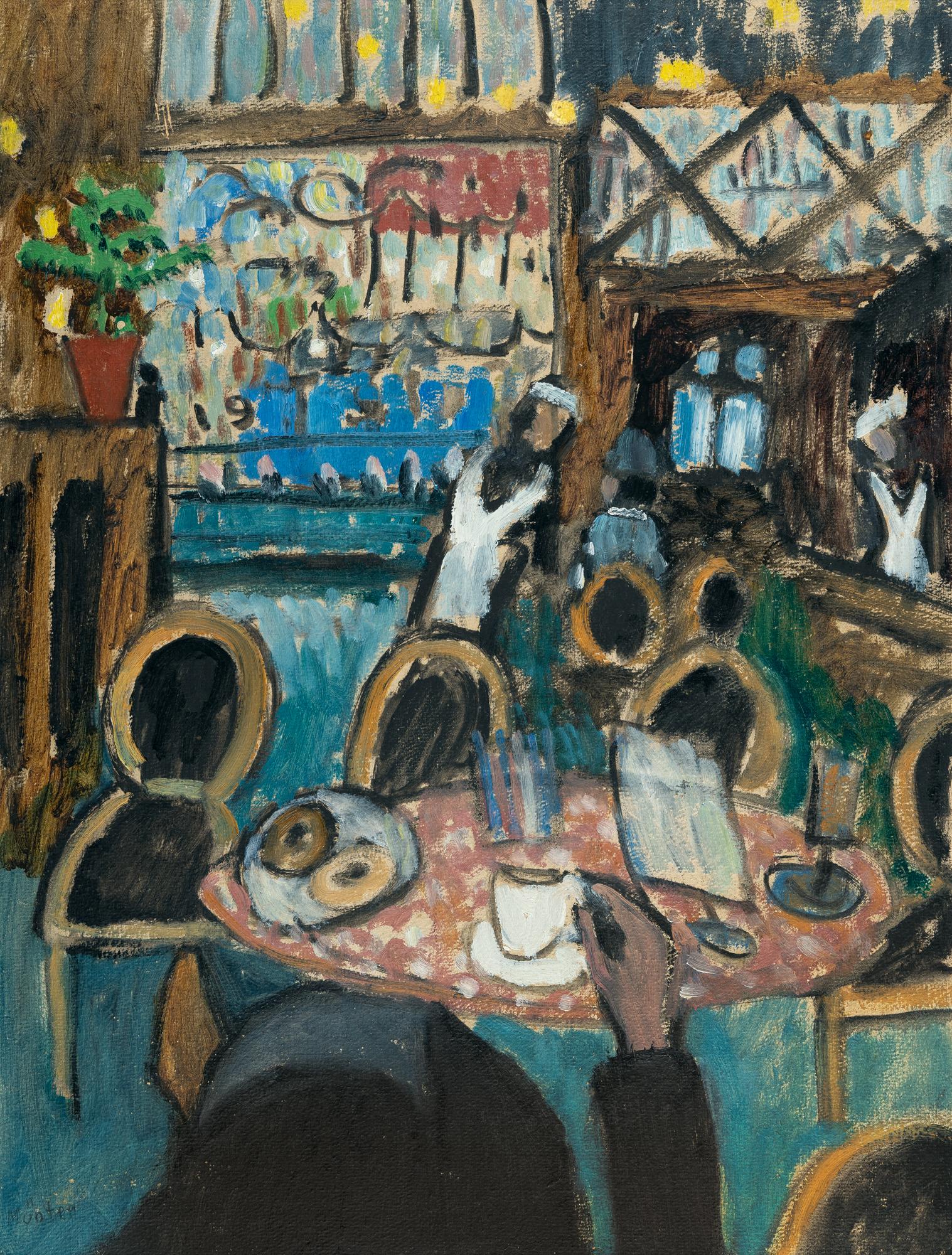 Gabriele Münter - Im Café