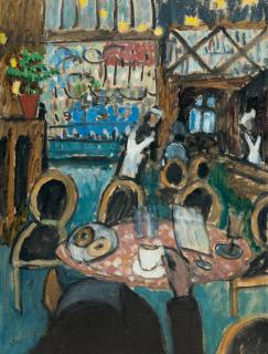 Gabriele Münter - Im Café