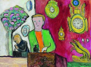 Gabriele Münter - Im Uhrmacherladen