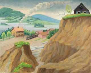 Gabriele Münter - Kiesbruch am Staffelsee