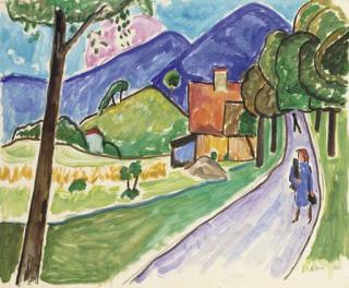 Gabriele Münter - Landschaft