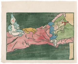 Gabriele Münter - Schlafendes Kind