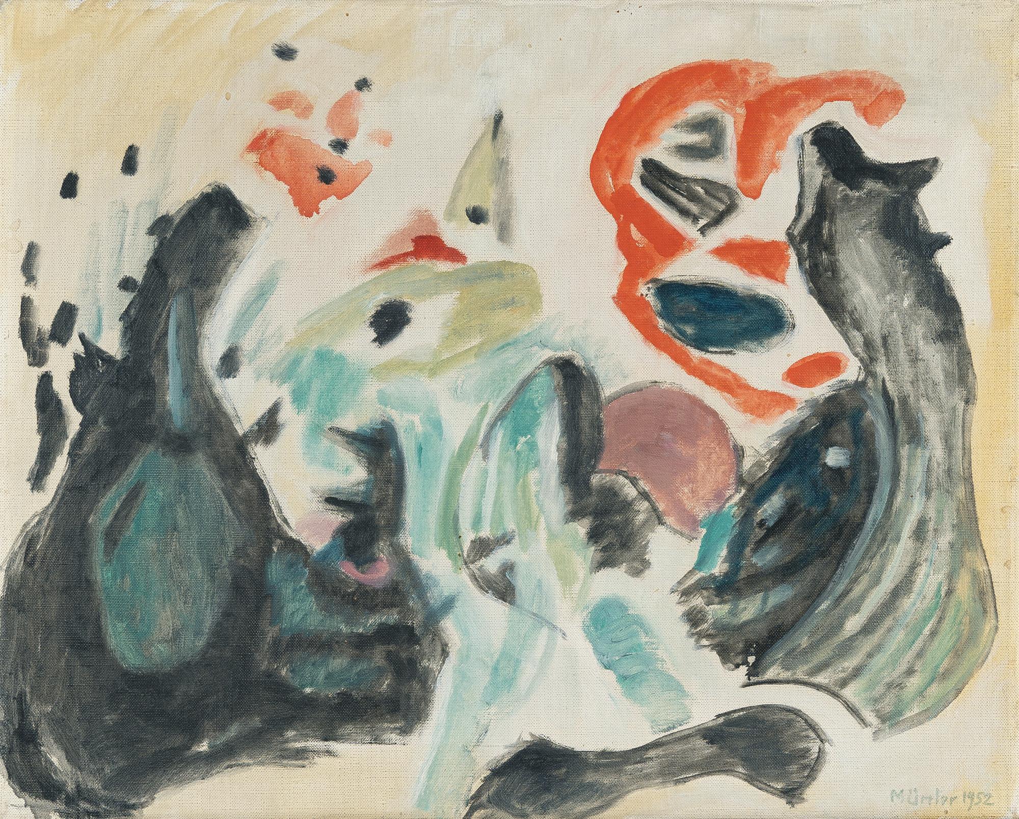 Gabriele Münter - „Schwarz entzweit“