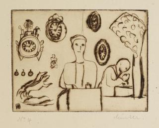 Gabriele Münter - Uhrmacher