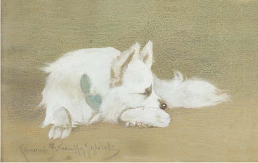 Gabriella Rainer Istvanffy - A Sleeping Papillon