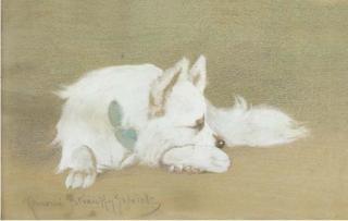 Gabriella Rainer Istvanffy - A Sleeping Papillon