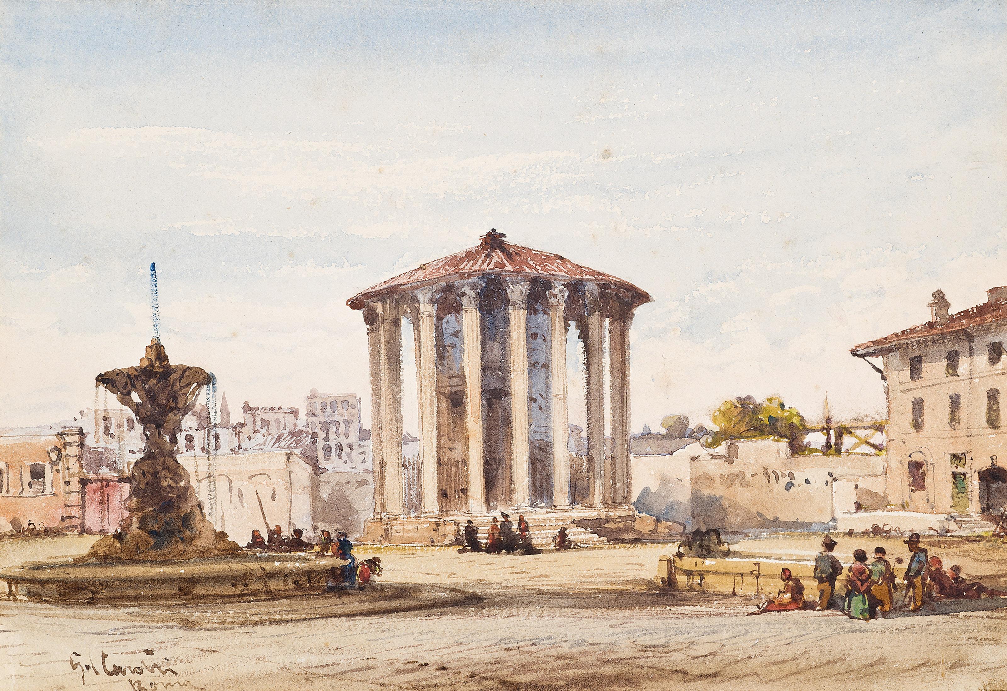 Gabrielle Carelli - Four Italian landscapes