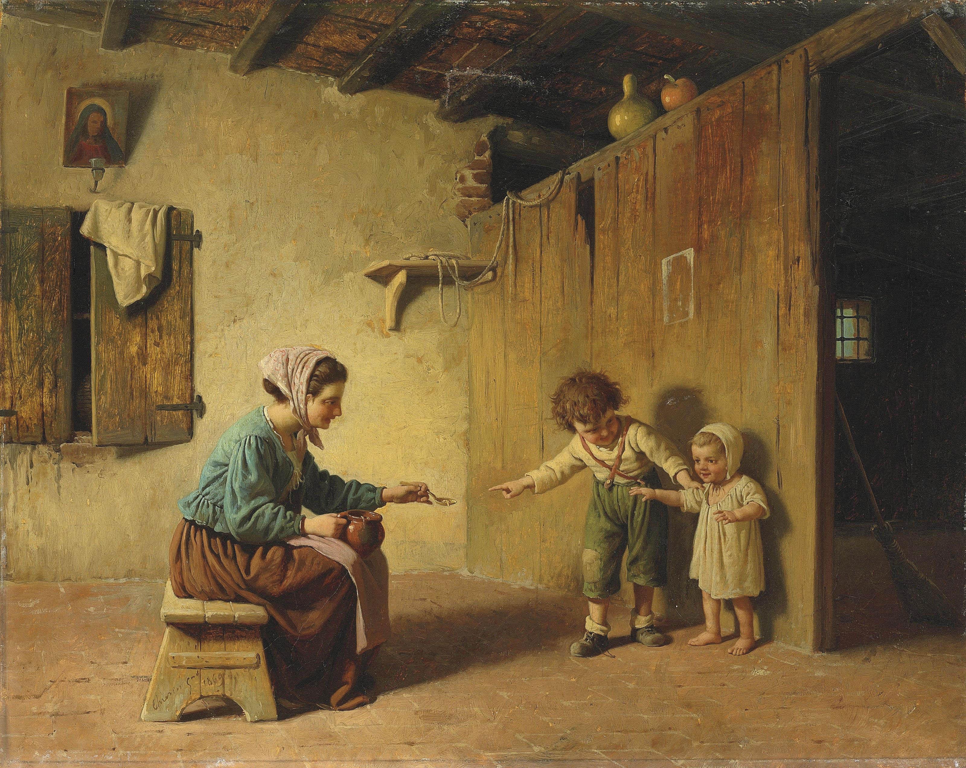 Gaetano Chierici - First steps