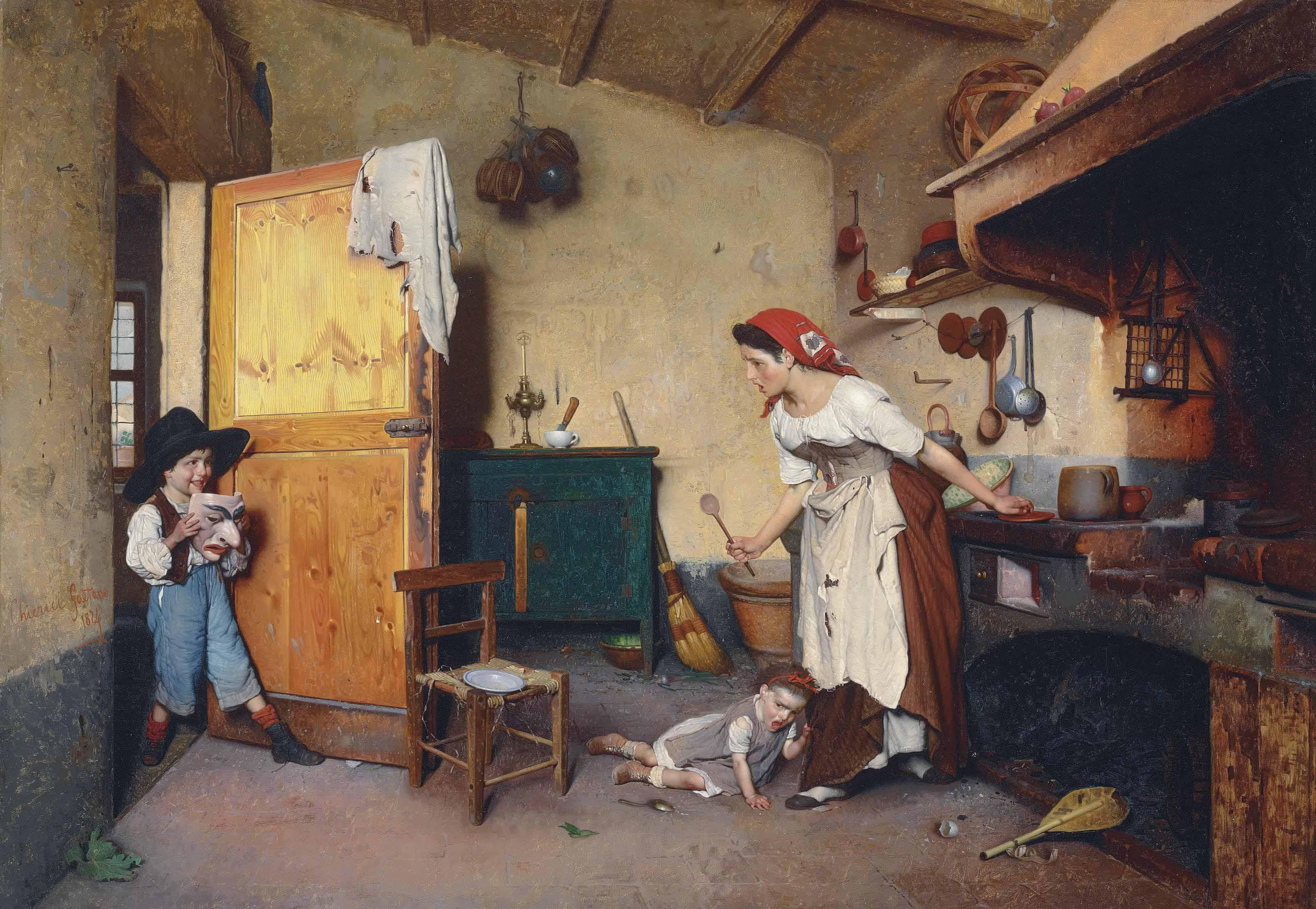 Gaetano Chierici - La Maschera