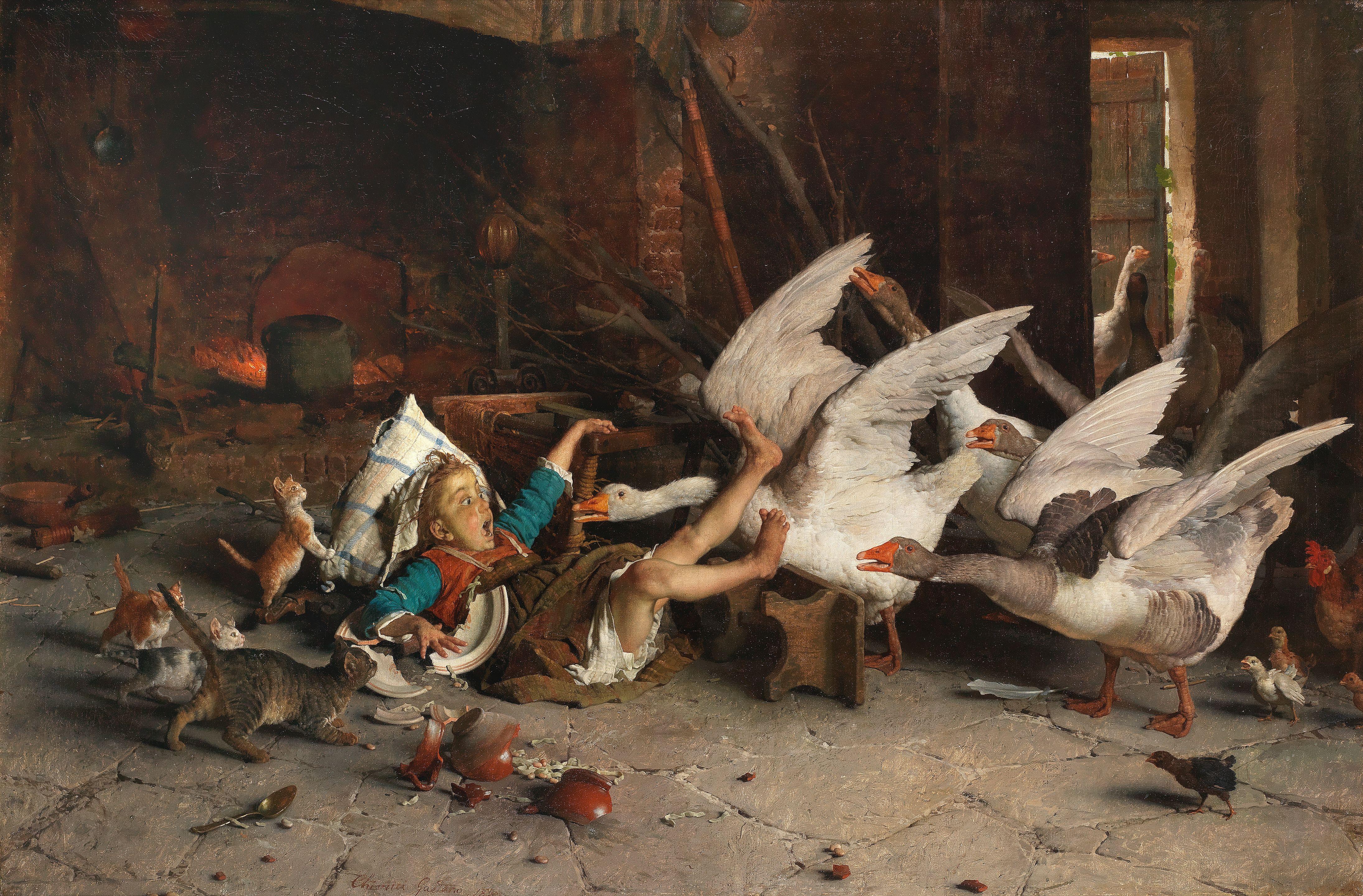 Gaetano Chierici - Una catastrophe