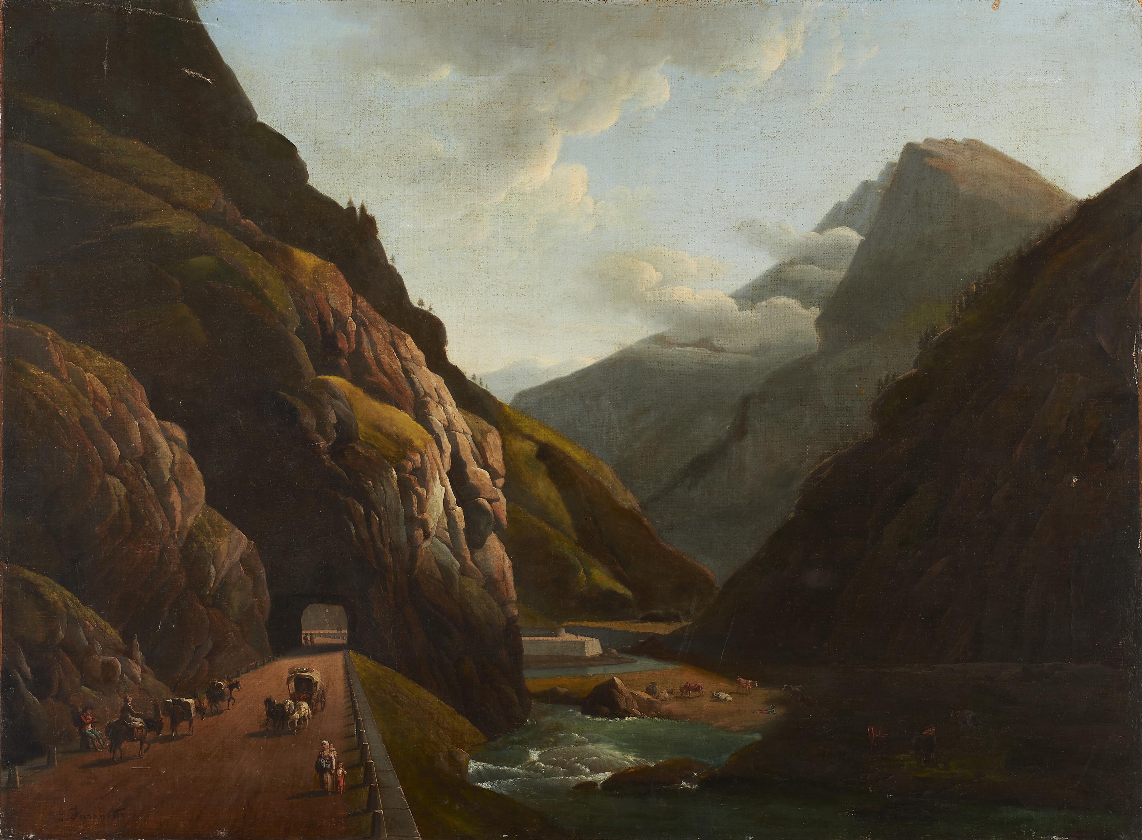 Gaetano Fasanotti - Il traforo