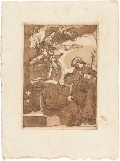 Gaetano Gandolfi - Die heilige Familie.