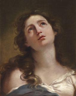 Gaetano Gandolfi - Head of a young woman