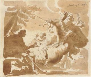 Gaetano Gandolfi - L\'enlèvement d\'Europe