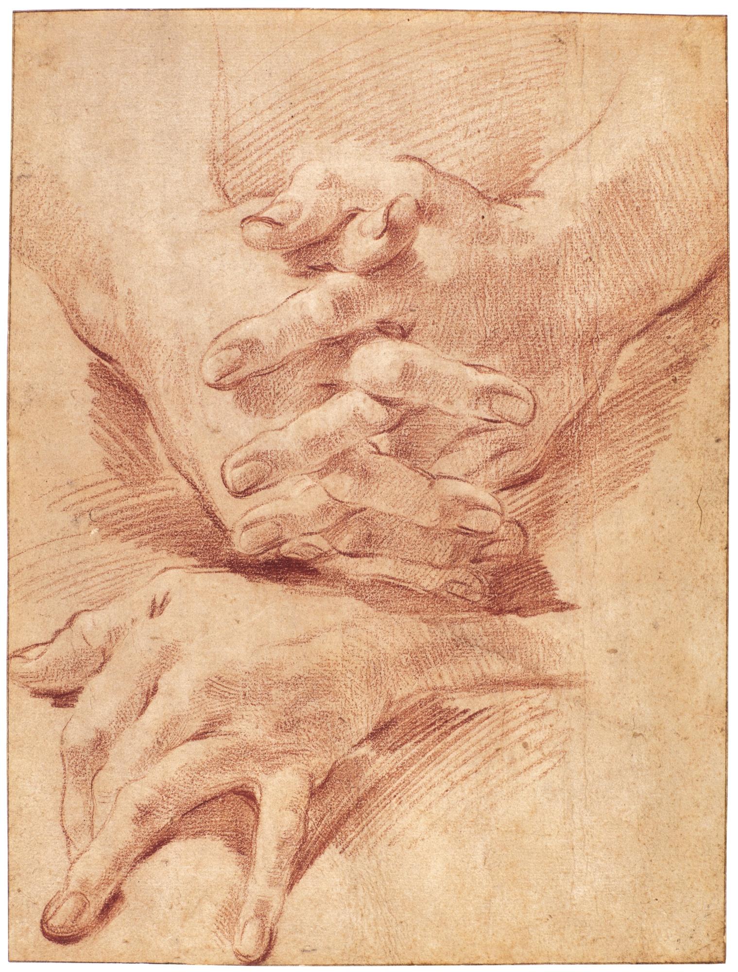 Gaetano Gandolfi - Studies Of Hands