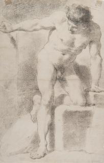 Gaetano Gandolfi - Study of male figure
