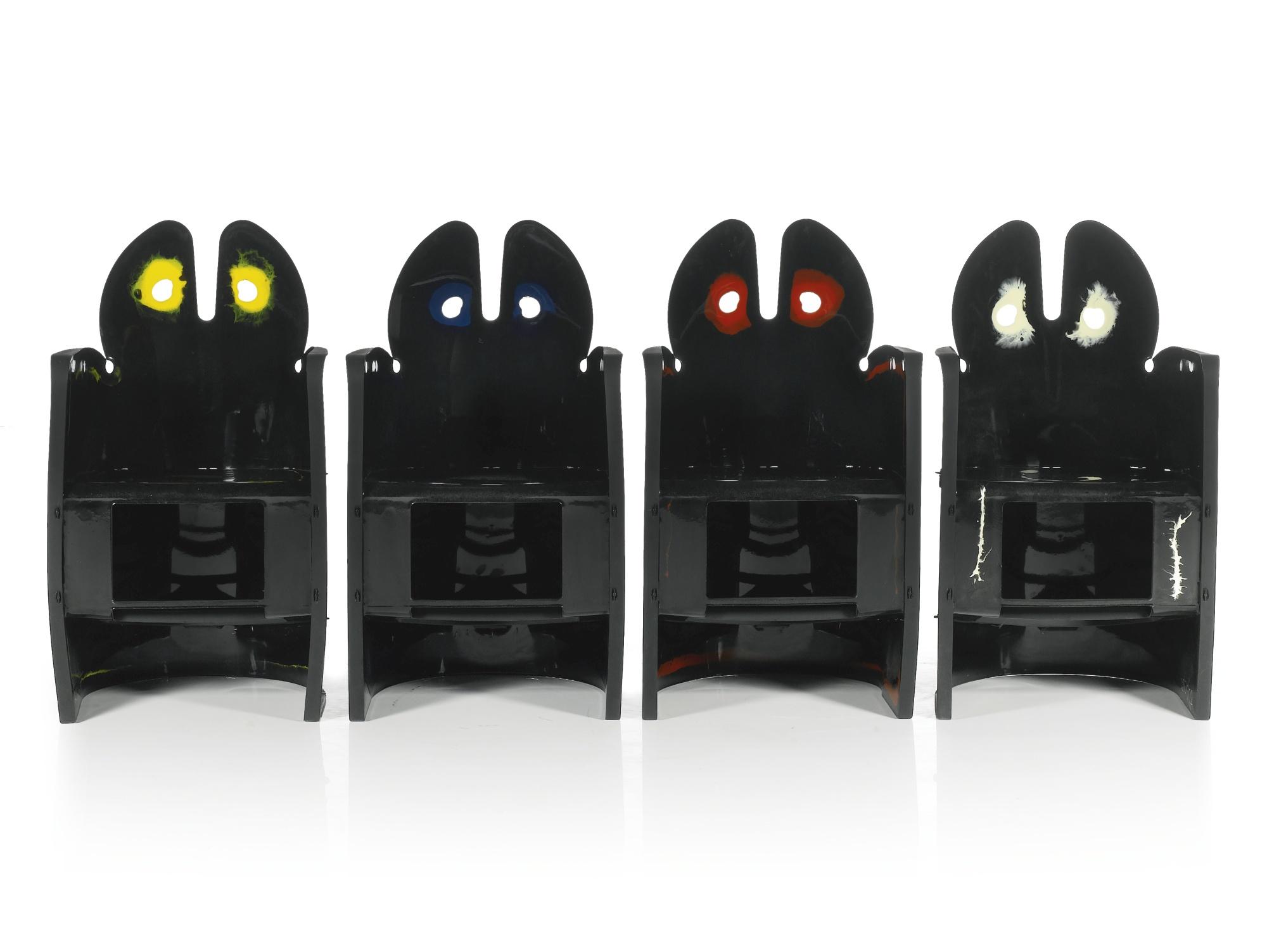 Gaetano Pesce - Gaetano Pescefour \'Nobody\'S Perfect\' Armchairs