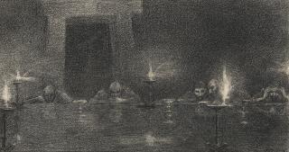 Gaetano Previati - Le Ombre