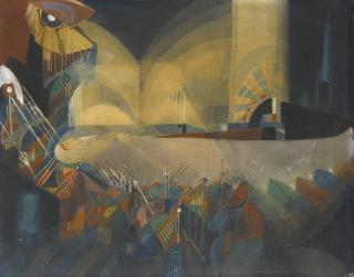 Gaganendranath Tagore - Bed Of Arrows (Bhishma)