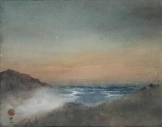 Gaganendranath Tagore - Untitled (Sunrise From Tiger Hill)